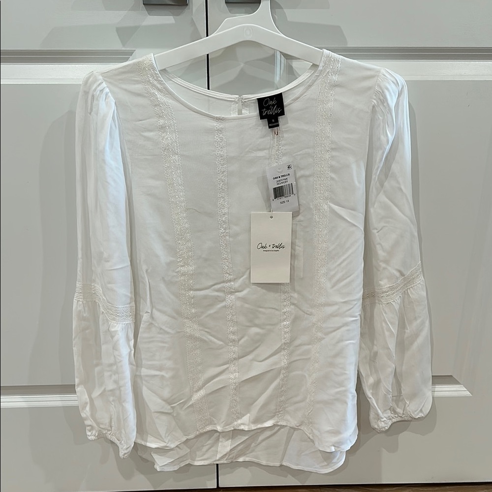NWT Oak & Trellis Women's Flowy Top 1X